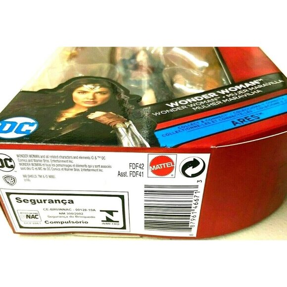 DC Comics Multiverse Wonder Woman Action Figure Ares Collect Connect Series 3+ - Picture 4 of 7